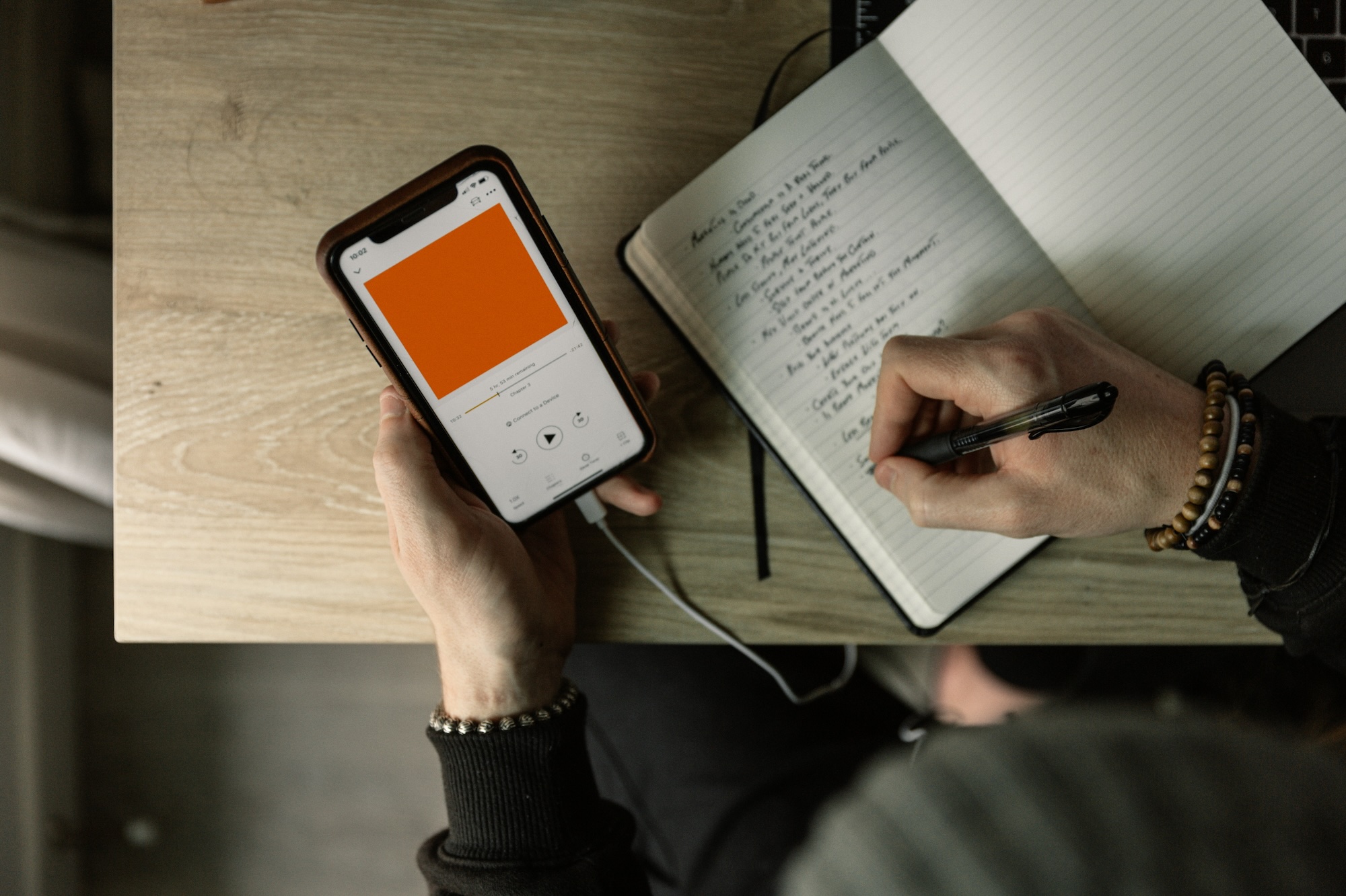 Marketing intelligence professional using PodcastLamp